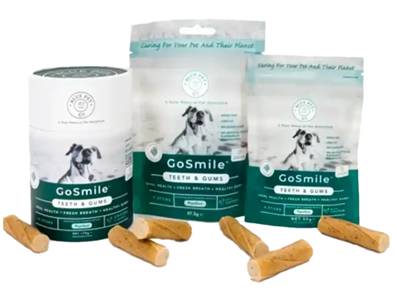 GoSmile Teeht & Gums products for dogs