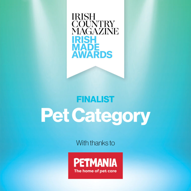 Blue Pet Nominated at Irish Country Magazine’s Irish Made Awards.
