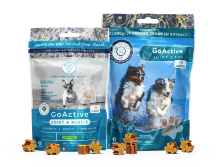 BluePetCo - GoActive Peanut Butter - 30 and 60 chews Pouches with chews